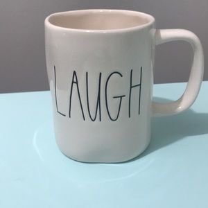 RAE DUNN LAUGH MUG